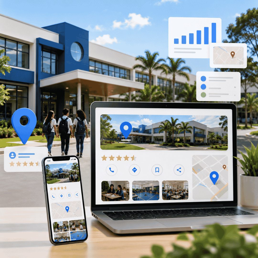 Guia Definitivo: Google Meu Negócio para Escolas em 2026